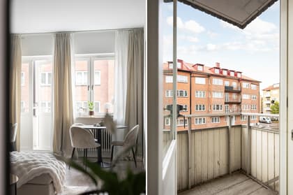 Balkong eller utsiktsbild