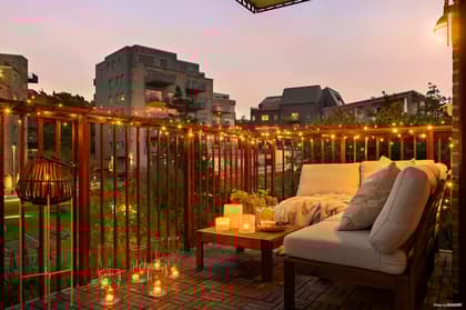 Balkong eller utsiktsbild