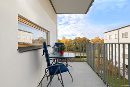 Balkong eller utsiktsbild