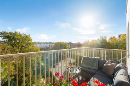 Balkong eller utsiktsbild