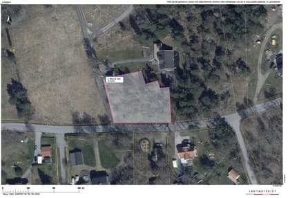 Illustrerad karta över fastigheten eller området