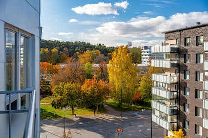 Balkong eller utsiktsbild