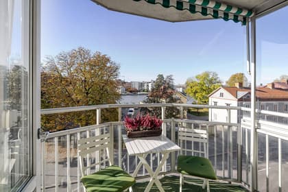 Balkong eller utsiktsbild