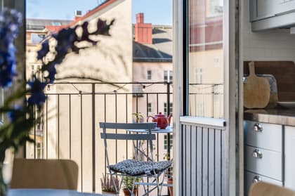 Balkong eller utsiktsbild