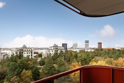 Balkong eller utsiktsbild