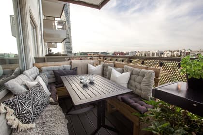 Balkong eller utsiktsbild