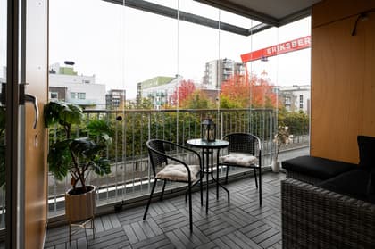 Balkong eller utsiktsbild