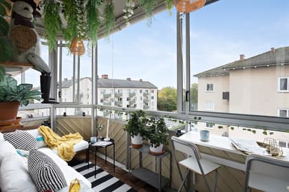 Balkong eller utsiktsbild