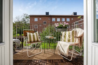 Balkong eller utsiktsbild