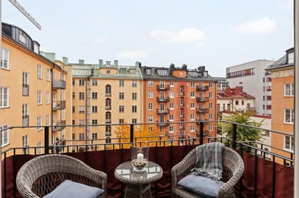 Balkong eller utsiktsbild