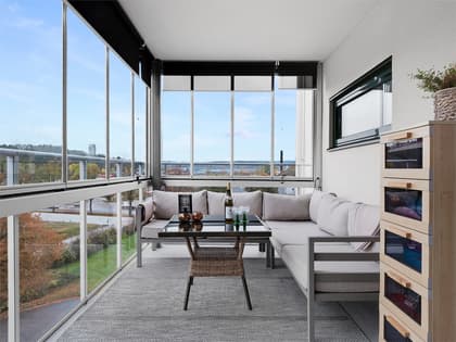 Balkong eller utsiktsbild