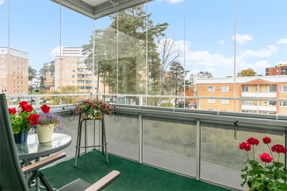 Balkong eller utsiktsbild