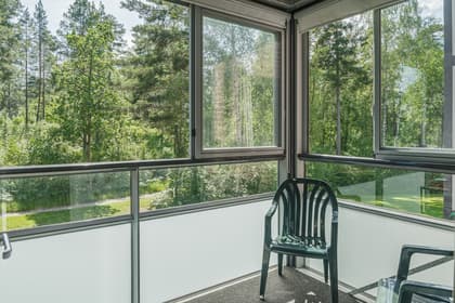 Balkong eller utsiktsbild