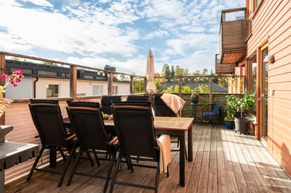 Balkong eller utsiktsbild