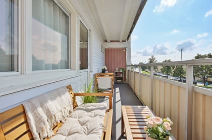 Balkong eller utsiktsbild