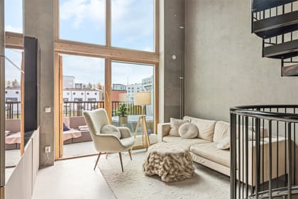 Balkong eller utsiktsbild