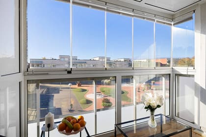 Balkong eller utsiktsbild