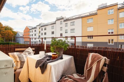 Balkong eller utsiktsbild