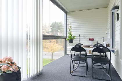 Balkong eller utsiktsbild