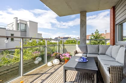 Balkong eller utsiktsbild