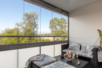 Balkong eller utsiktsbild