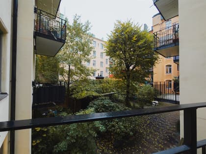 Balkong eller utsiktsbild