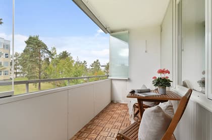 Balkong eller utsiktsbild