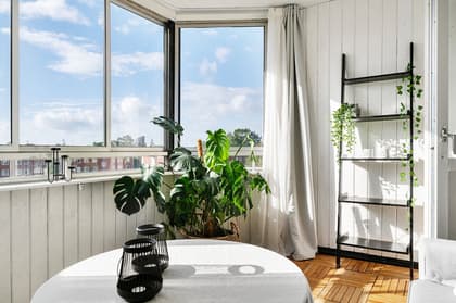 Balkong eller utsiktsbild