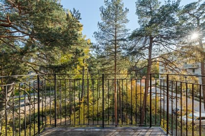 Balkong eller utsiktsbild