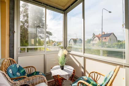 Balkong eller utsiktsbild