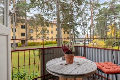 Balkong eller utsiktsbild