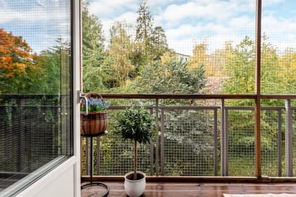 Balkong eller utsiktsbild