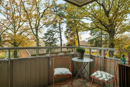 Balkong eller utsiktsbild