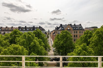 Balkong eller utsiktsbild