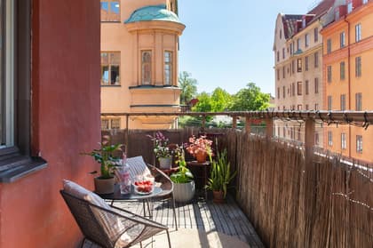 Balkong eller utsiktsbild