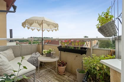 Balkong eller utsiktsbild