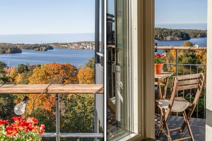 Balkong eller utsiktsbild