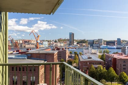 Balkong eller utsiktsbild