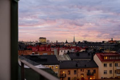 Balkong eller utsiktsbild