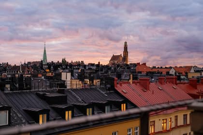 Balkong eller utsiktsbild