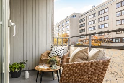 Balkong eller utsiktsbild