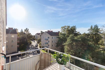 Balkong eller utsiktsbild