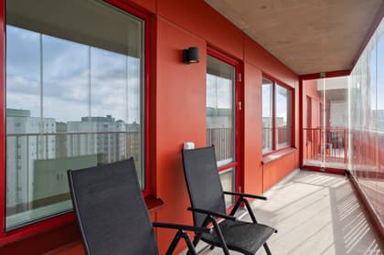 Balkong eller utsiktsbild