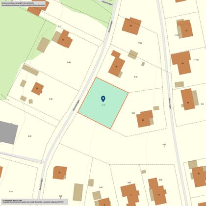 Illustrerad karta över fastigheten eller området