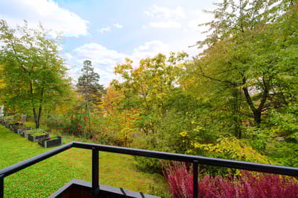 Balkong eller utsiktsbild