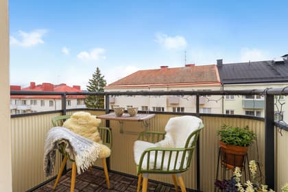 Balkong eller utsiktsbild