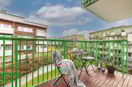 Balkong eller utsiktsbild