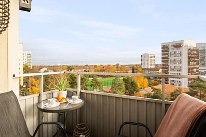 Balkong eller utsiktsbild