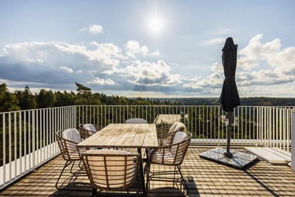 Balkong eller utsiktsbild