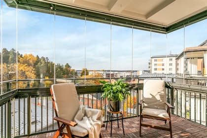 Balkong eller utsiktsbild